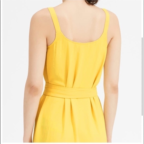 EVERLANE Japanese GoWeave Sleeveless Wrap Dress - Picture 10 of 12